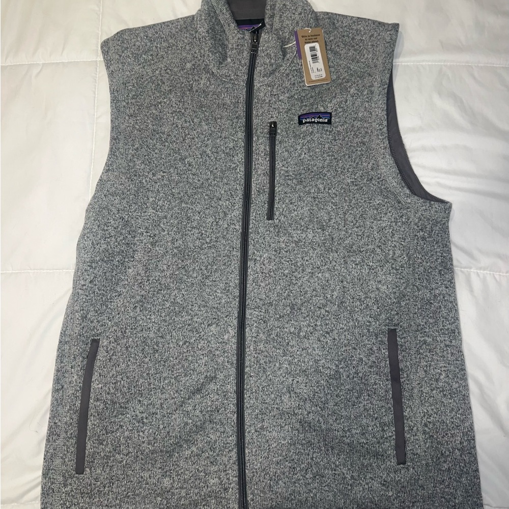 Patagonia Gray Sweater Vest